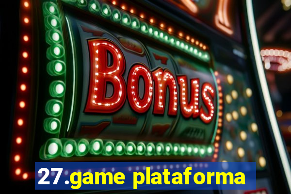 27.game plataforma